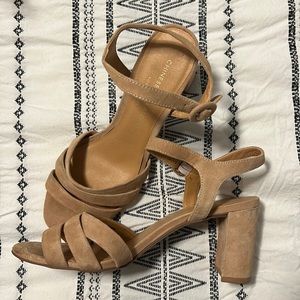 3in Nude Sandal Heels